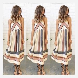 ISO striped free people dress